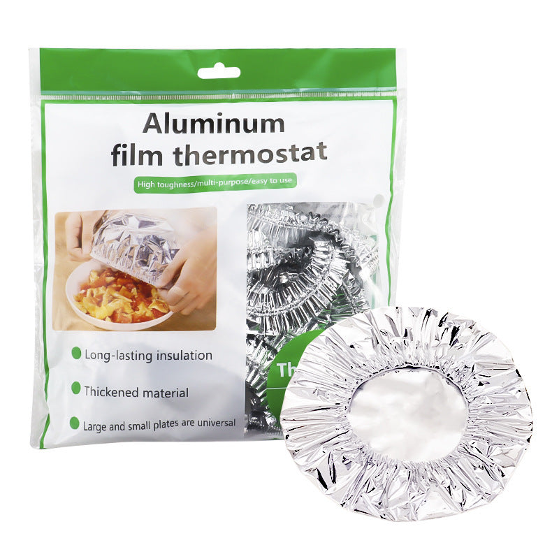 LIMITED-TIME 50% OFF — Reusable Aluminum Foil Insulated Food Covers for Bowls & Plates